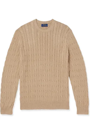 Ralph Lauren Cable-Knit Cotton Sweater - Men - - M