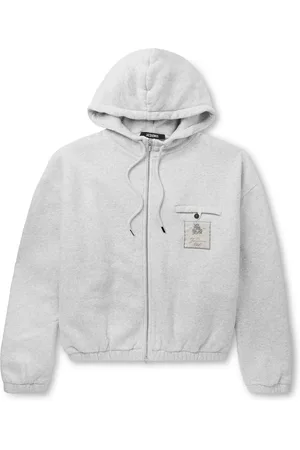 Jacquemus Torneo Logo-Detailed Cotton-Jersey Hoodie - Men - - M