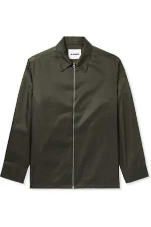 Jil Sander Twill Zip-Up Overshirt - Men - - IT 46