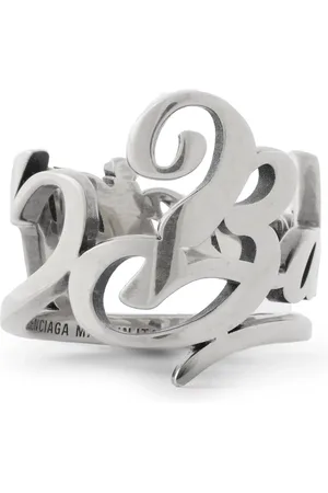 Balenciaga Typo -Tone Ring - Men - - 52