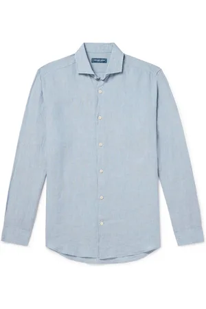 Frescobol Carioca Antonio Linen Shirt - Men - - XXL