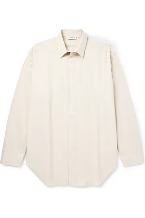 FEAR OF GOD Stretch Cotton and Wool-Blend Oxford Shirt - Men - - L