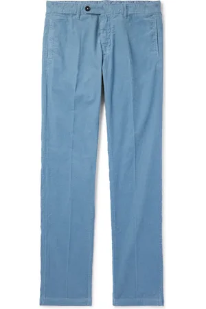 MASSIMO ALBA Straight-Leg Cotton-Corduroy Trousers - Men - - IT 54