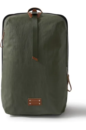 Master Bump L Canvas and Leather-Trimmed CORDURA?? Nylon Backpack - Men