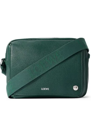 Loewe Pebble XS Full-Grain Leather Messenger Bag - Men