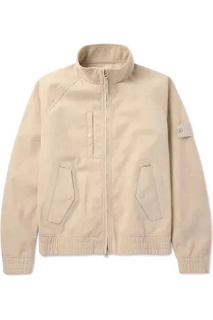 Stone Island Ghost Logo-Appliqu??d Alcantara?? Bomber Jacket - Men - - XL