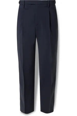 BARENA Tapered Pleated Virgin Wool Suit Trousers - Men - - IT 46
