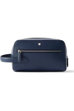 Montblanc Textured-Leather Wash Bag - Men