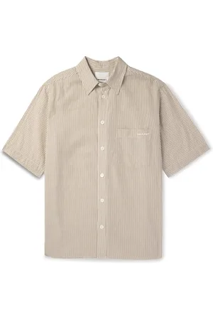 Isabel Marant Labilio Logo-Embroidered Striped Cotton-Poplin Shirt - Men - - XS