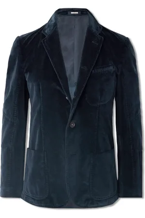 MASSIMO ALBA Cotton-Velvet Blazer - Men - - IT 50