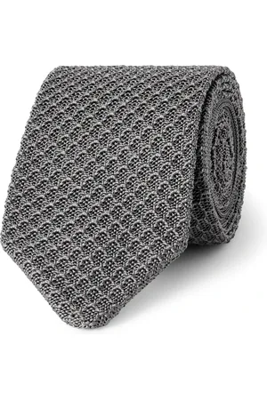 mfpen 7cm Honeycomb-Knit Silk Tie - Men