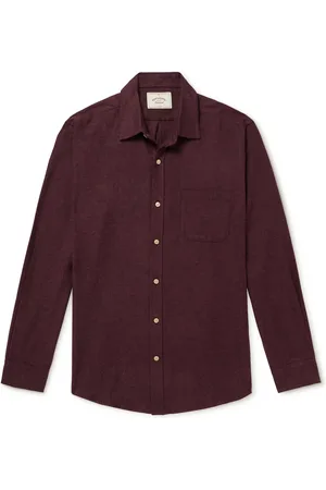 Portuguese Flannel Teca Cotton-Flannel Shirt - Men - - M