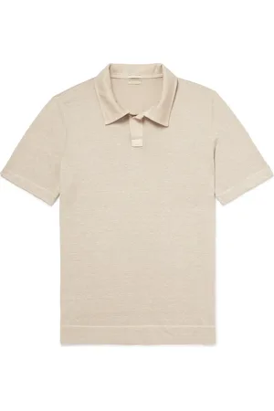 MASSIMO ALBA Aruba Linen and Cotton-Blend Polo Shirt - Men - - XL