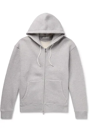OUR LEGACY Rascal Slim-Fit Cotton-Jersey Zip-Up Hoodie - Men - - IT 52