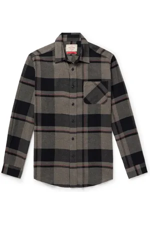 Portuguese Flannel Ubbo Checked Cotton Shirt - Men - - XXL