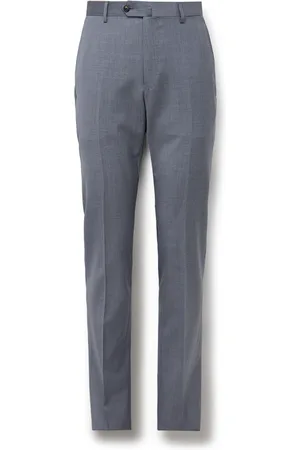 CARUSO Slim-Fit Wool Suit Trousers - Men - - IT 50