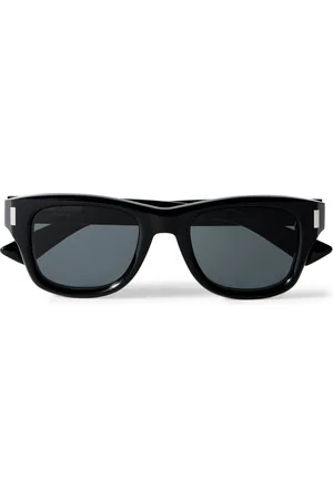 Saint Laurent Square-Frame Acetate Sunglasses - Men