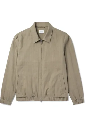 Sunspel Textured-Cotton Blouson Jacket - Men - - S