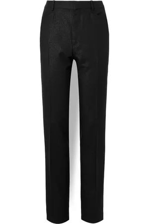 Tom Ford Straight-Leg Prince of Wales Checked Wool-Blend Suit Trousers - Men - - IT 56