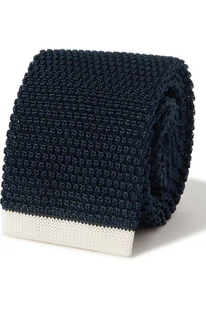 Mr P. Knitted Silk Tie - Men