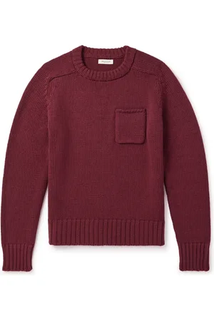 MILES LEON Ribbed Merino Wool Sweater - Men - - L