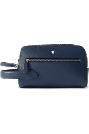 Montblanc Textured-Leather Washbag - Men