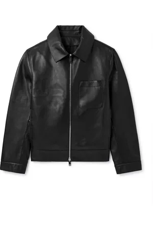 YVES SALOMON Leather Jacket - Men - - IT 48