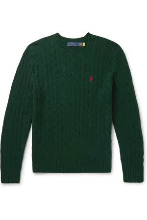 Ralph Lauren Cable-Knit Wool and Cashmere-Blend Sweater - Men - - XS