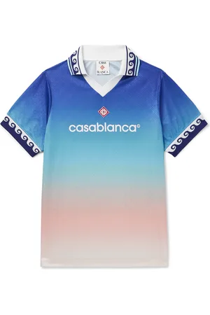 Casablanca Appliqu??d Logo-Print Jacquard Polo Shirt - Men - - XS
