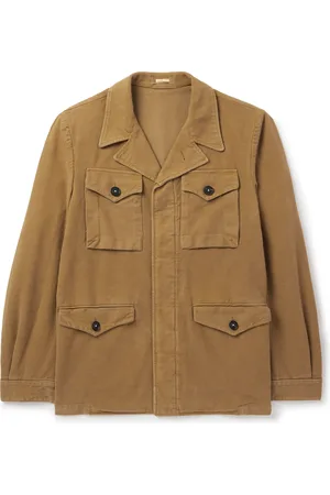 MASSIMO ALBA Cotton-Moleskin Overshirt - Men - - IT 46