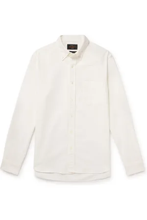 Beams Button-Down Collar Cotton Oxford Shirt - Men - - XL