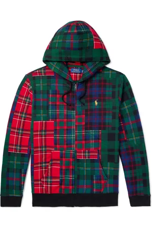 Ralph Lauren Checked Cotton-Blend Zip-Up Hoodie - Men - - M