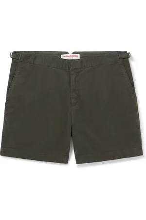 Orlebar Brown Bulldog Slim-Fit Stretch-Organic Cotton Twill Shorts - Men - - UK/US 34