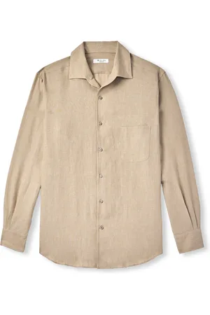 Loro Piana Andr?? Linen Shirt - Men - - L