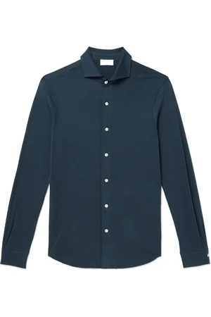 ALTEA Palmer Cotton-Jersey Shirt - Men - - M