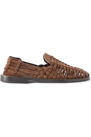 Brunello Cucinelli Woven Suede Loafers - Men - - EU 42