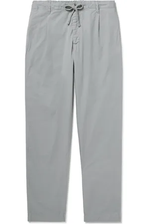HARTFORD Tanker Slim-Fit Straight-Leg Cotton Drawstring Trousers - Men - - IT 54