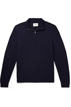 NN.07 Sergio 6605 Wool Half-Zip Sweater - Men - - S