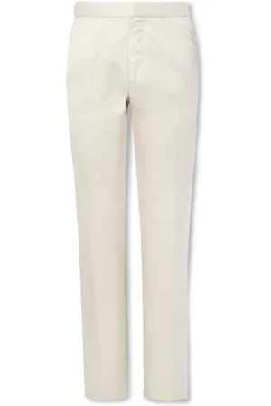 Tom Ford Dyllan Straight-Leg Silk and Linen-Blend Twill Suit Trousers - Men - - IT 48