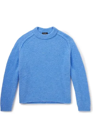 A.P.C. Tyler Alpaca-Blend Mock-Neck Sweater - Men - - XL