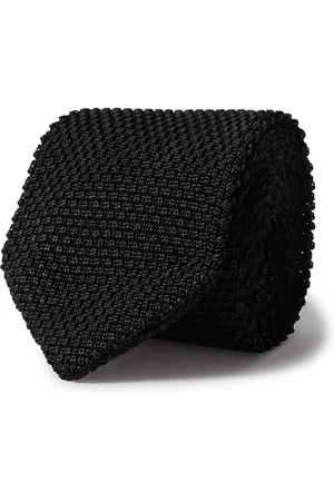 Mr P. 7cm Knitted Silk Tie - Men