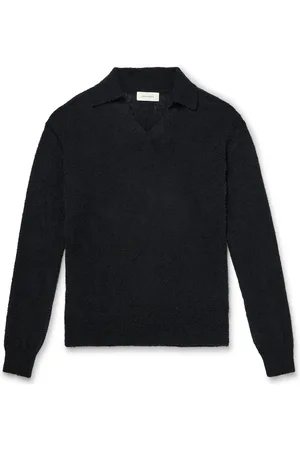 mfpen Textured Organic Cotton-Blend Sweater - Men - - M