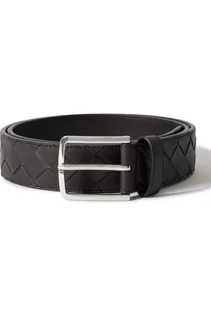 Bottega Veneta 3.5cm Intrecciato Leather Belt - Men - - EU 80