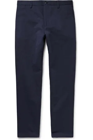 Paul Smith Slim-Fit Straight-Leg Cotton and Linen-Blend Suit Trousers - Men - - UK/US 34