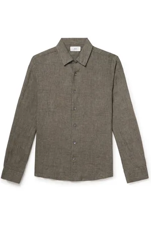 Mr P. Delave Linen Shirt - Men - - L