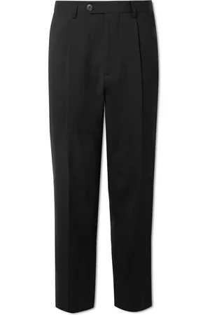 mfpen Straight-Leg Pleated Wool-Twill Suit Trousers - Men - - XL