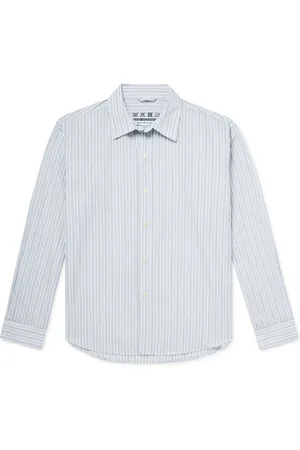 mfpen Common Pinstriped Cotton Shirt - Men - - M