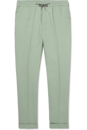 Paul Smith Slim-Fit Straight-Leg Linen Drawstring Trousers - Men - - UK/US 38