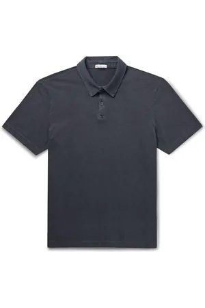 James Perse Cotton-Jersey Polo Shirt - Men - - 5