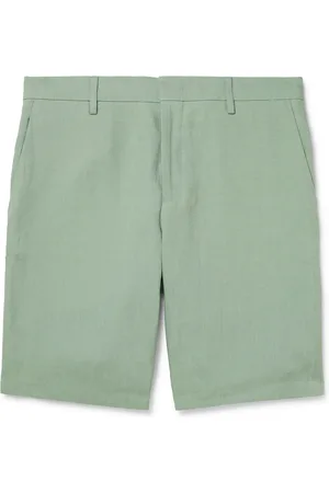 Paul Smith Straight-Leg Linen Bermuda Shorts - Men - - UK/US 32